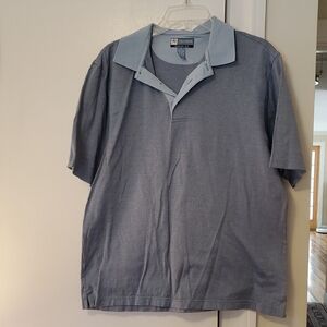 Men's Blue Polo Shirt
